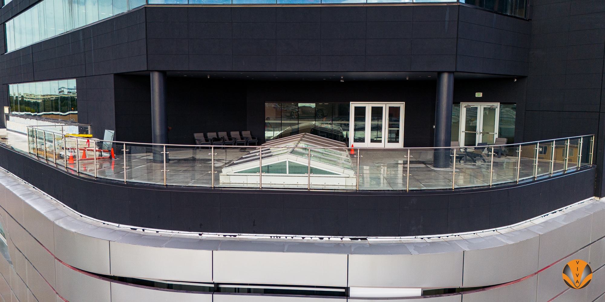 GLASS RAILING SYSTEM CIRCA PORSCHE SHOWROOM 20 of 21