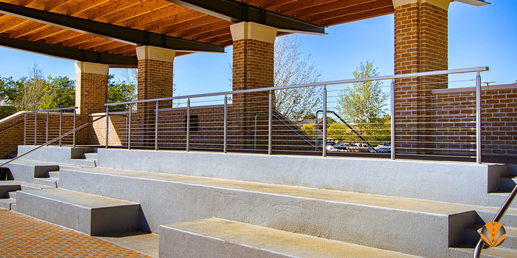 CABLE RAILING POST METAL CIRCA ST MARKS ATHLETICS 28 of 29