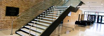 SHOE STRUCTURAL GLASS RAILING ST MARKS ATHLETICS 10 of 29