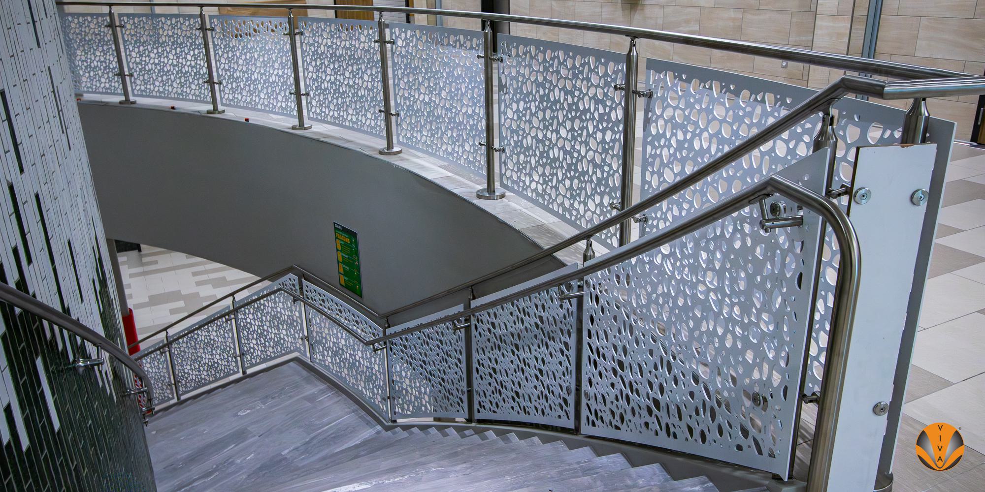 LASER CUT PANEL RAILING CIRCA FAIRVIEW ELEMENTARY 04 of 22