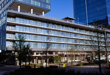 CUSTOM POST SUPPORTED GLASS SYSTEM HALL PARK 16 of 22