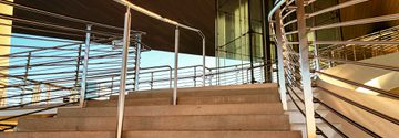 MULTILINE STAIR RAILING BEACON MEDAL OF HONOR MUSEUM 6 of 19