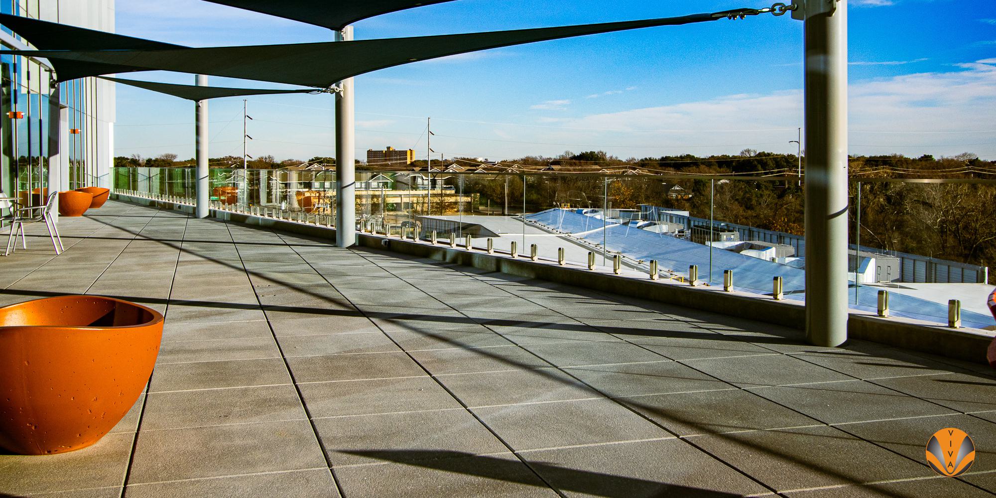 STRUCUTRAL POINT SUPPORTED RAILING METROCARE CLINIC VISIO 6 of 11