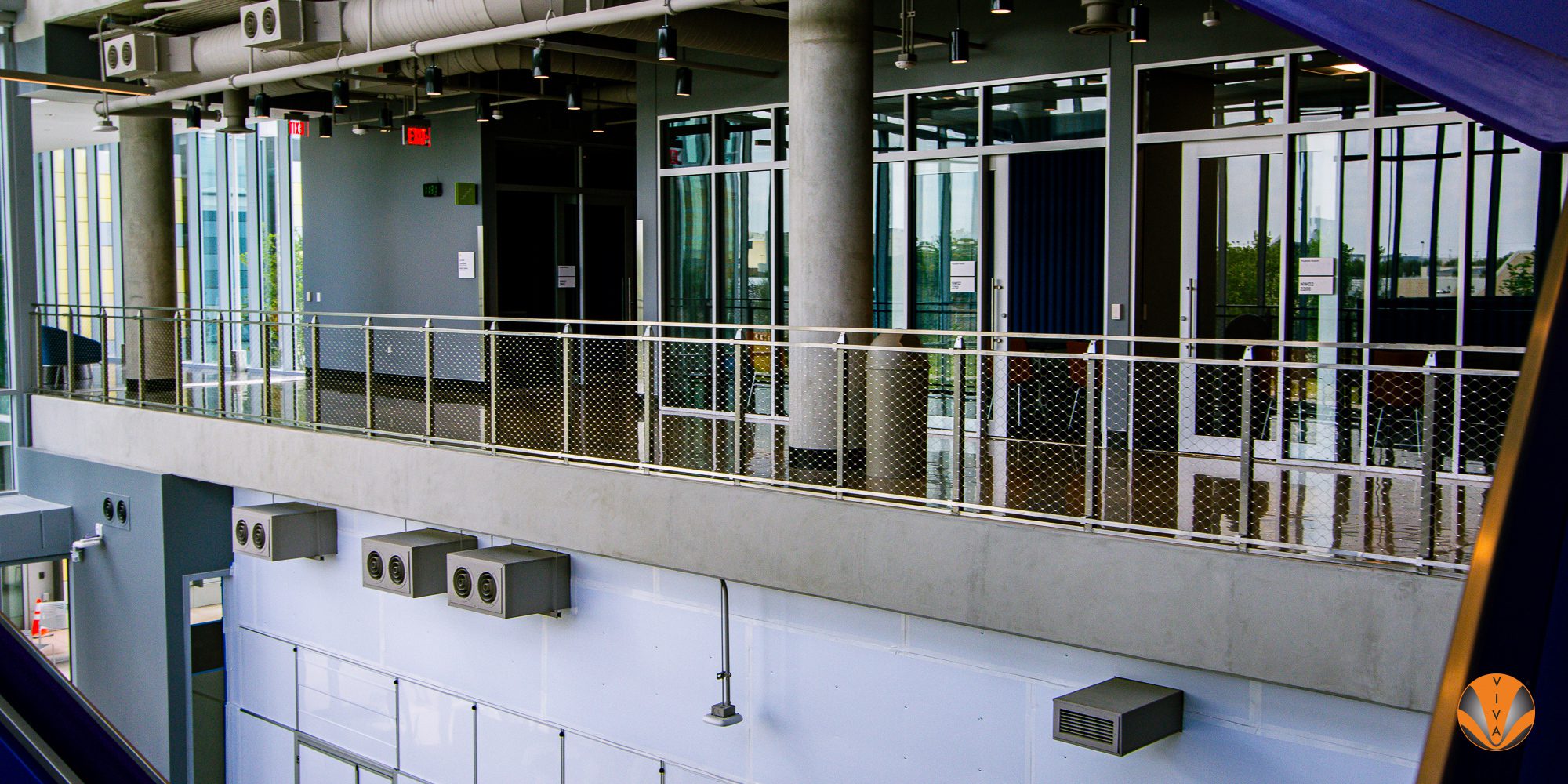 Tccd Math Building Tarrant County College NW Campus - CUBE Cablenet | VIVA Railings