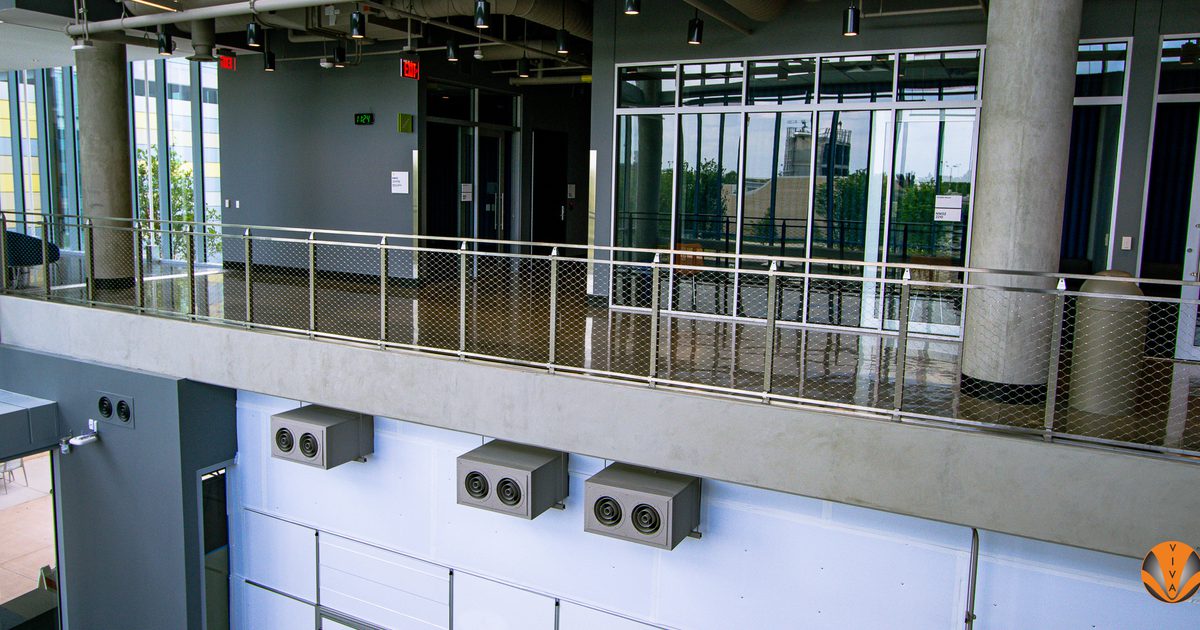 Tccd Math Building Tarrant County College NW Campus - CUBE Cablenet | VIVA Railings