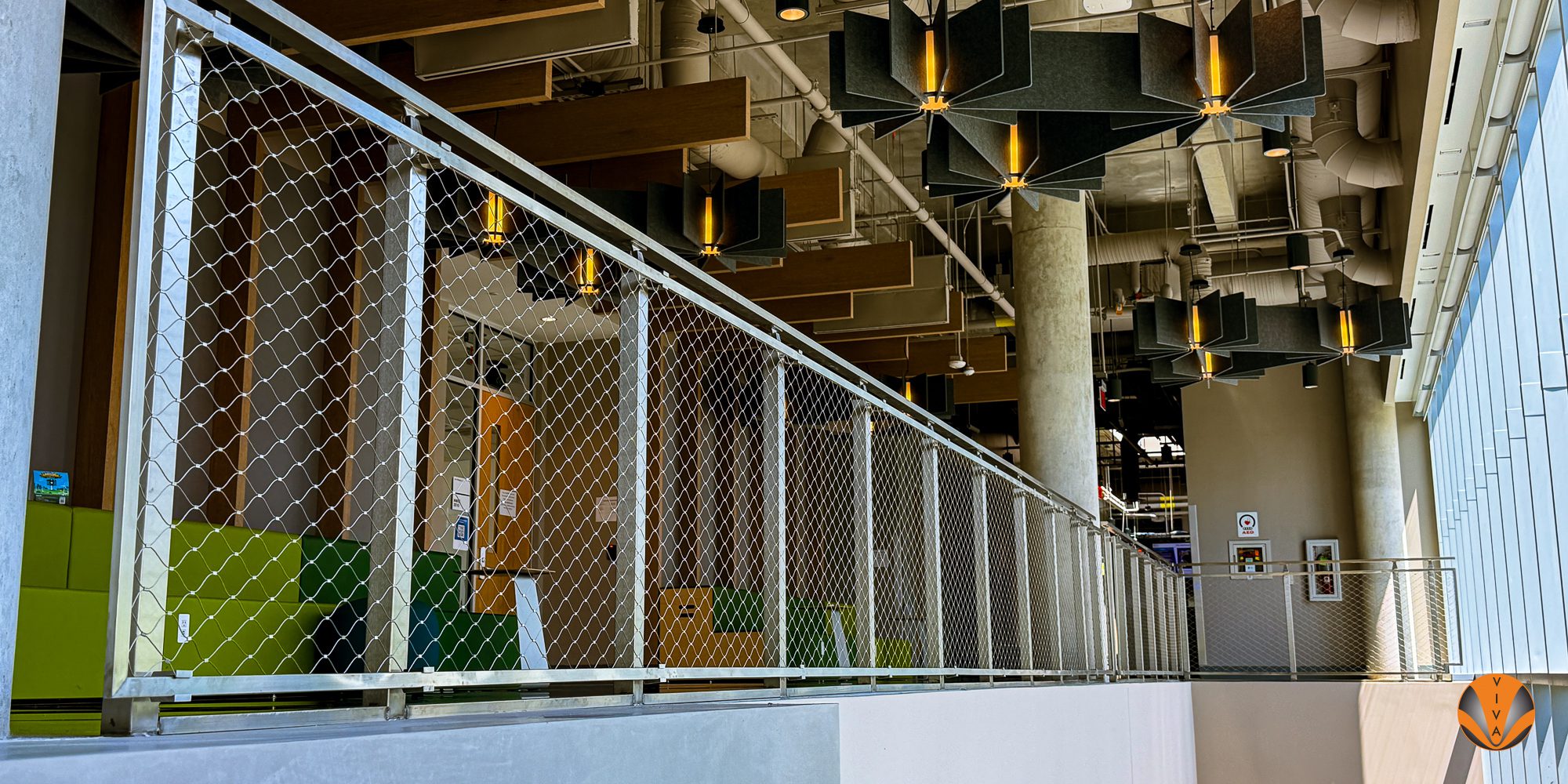 Tccd Math Building Tarrant County College NW Campus - CUBE Cablenet | VIVA Railings