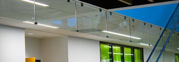 SMOKE BAFFLE SYSTEM SBS SMOKE BARRIER UTD SCIENCE BUILDING 17 of 19