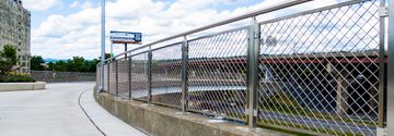 CUBE Wire Mesh Railing System