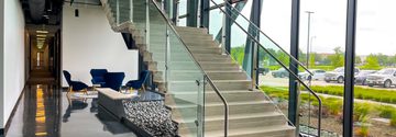 SOLO Ornamental Stainless Steel Glass Railing System