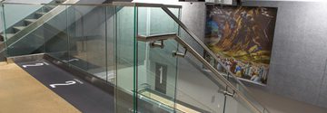 SOLO Ornamental Stainless Steel Glass Railing System