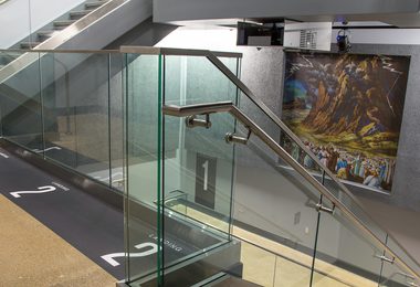 SOLO Ornamental Stainless Steel Glass Railing System