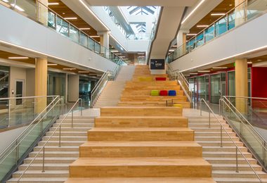 CIRCA GLASS STAIR RAILING TAMU ENGINEERING