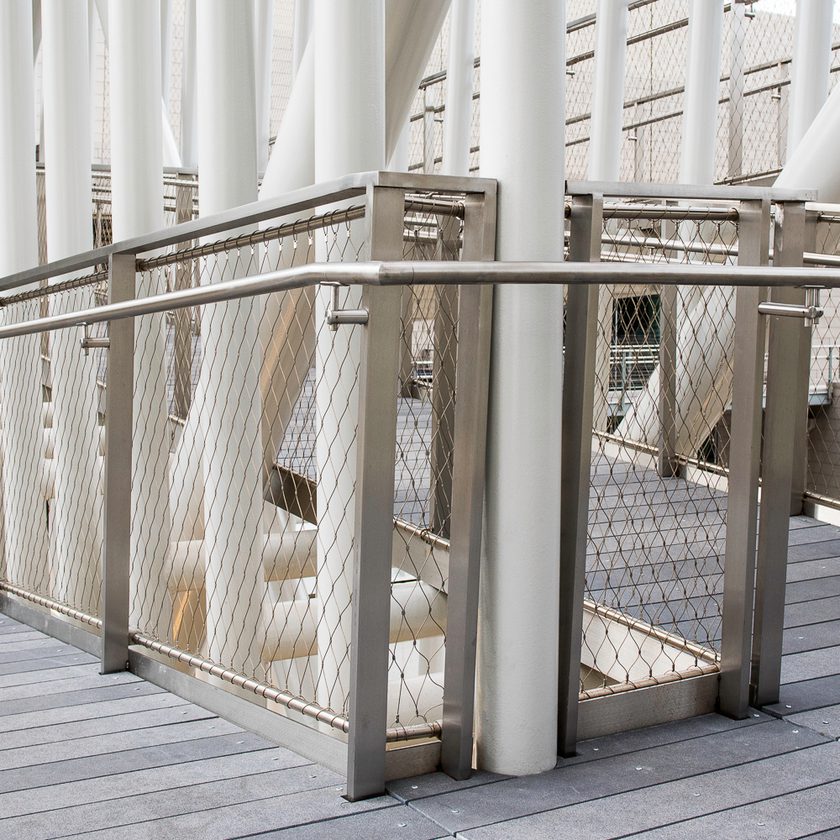 Overhead Railing View VIVA Railings | CUSTOM™ Railing Solutions