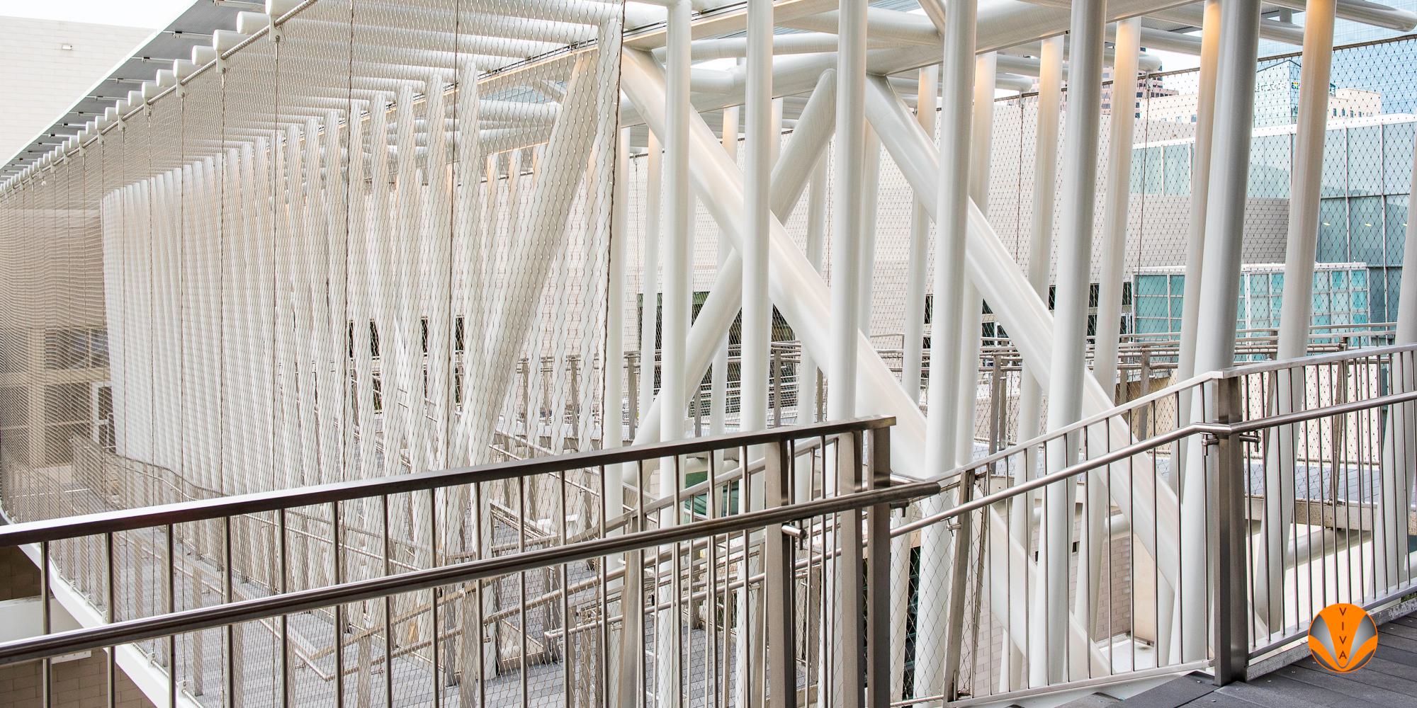 CUSTOM RAILING SYSTEM HILTON BRIDGE AUSTIN 8 of 24