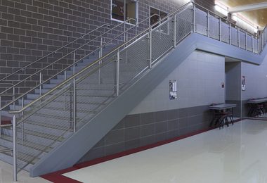 CIRCA Wire Mesh Railing System