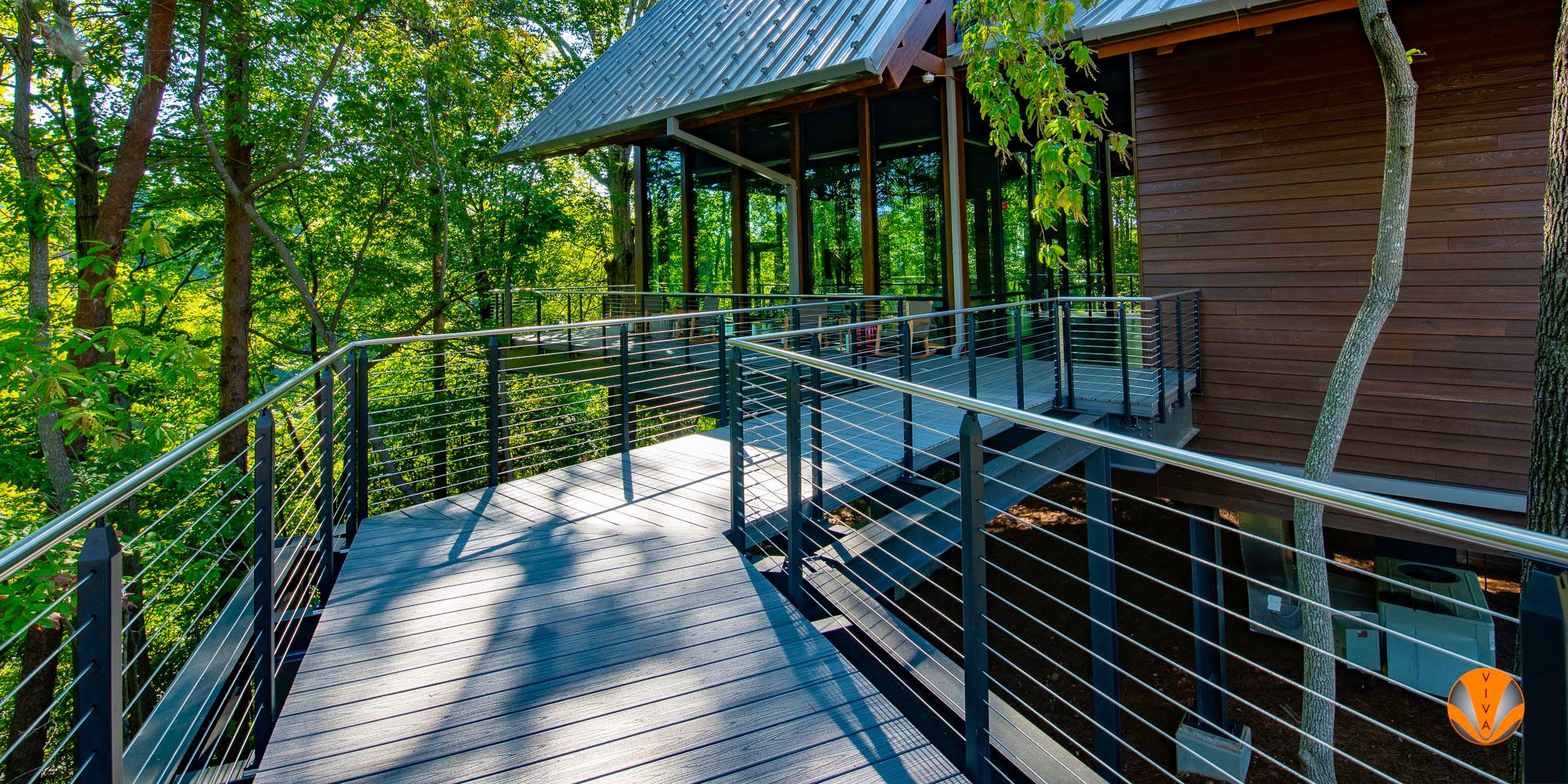 Commercial Hospitality Deck Rail