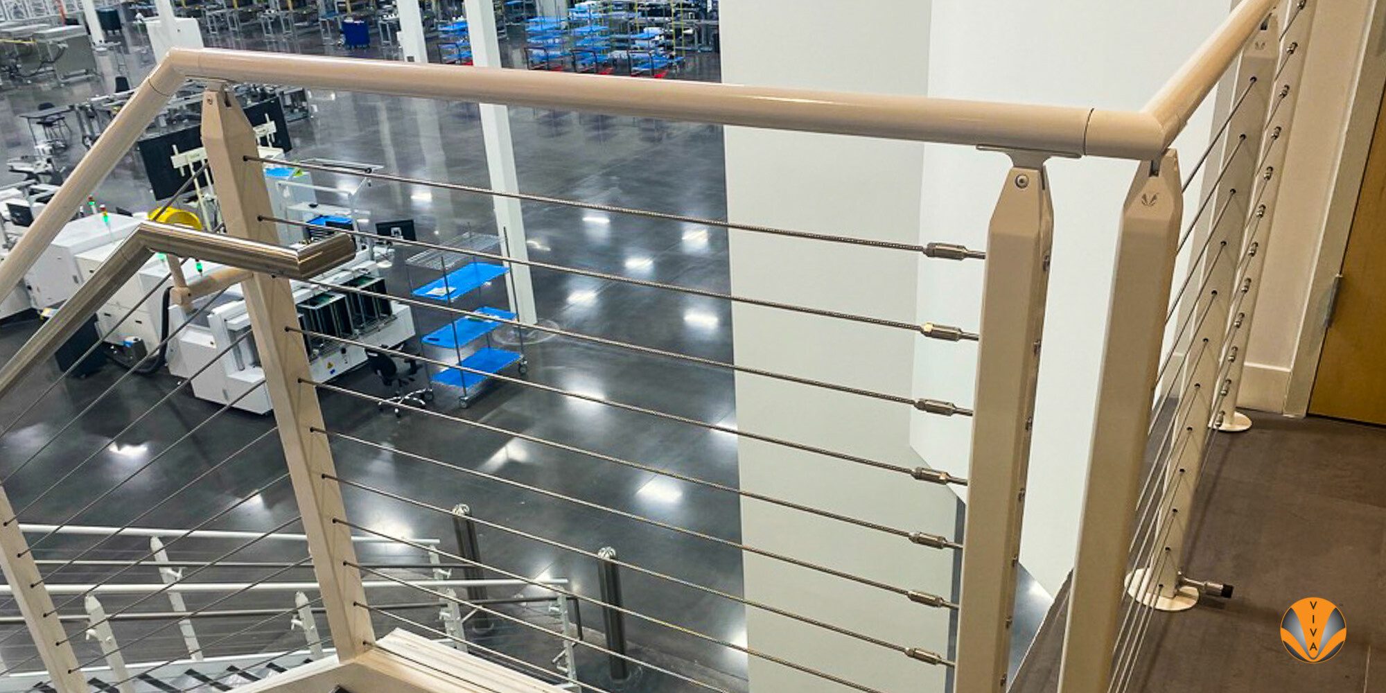 Cable Rails Production FRAME™ Metal Panel Railing System - Project Elliott… | VIVA Railings