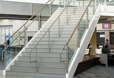 CIRCA GLASS RAILING PROSPER HIGH SCHOOL 1 of 14