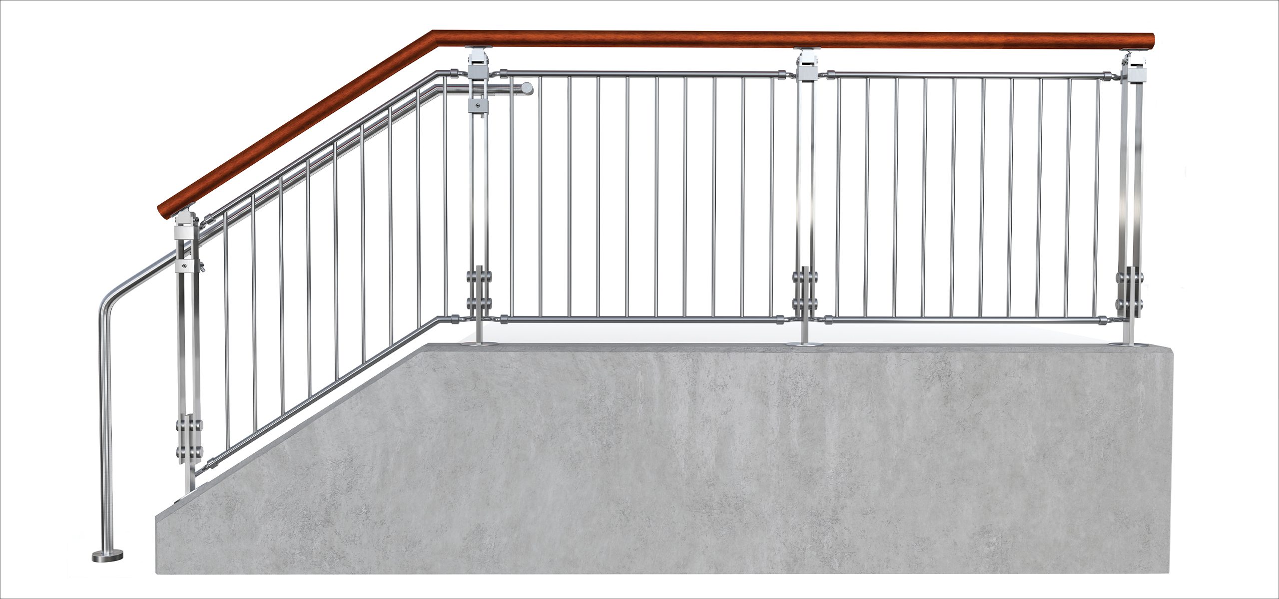 BLADE Picket Panel Railing System | VIVA Railings