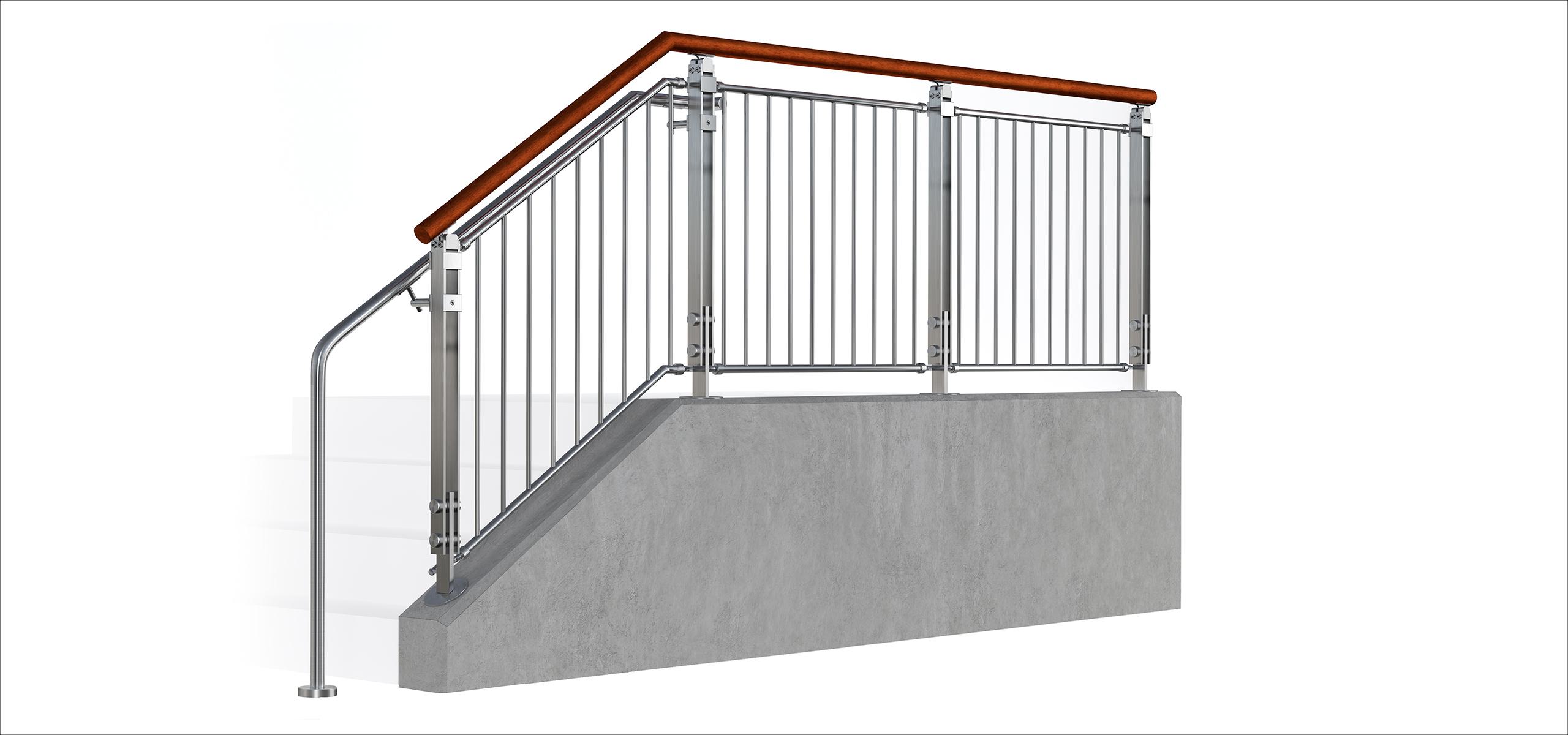 BLADE PICKET PANEL RAILING SYSTEM