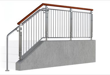 BLADE PICKET PANEL RAILING SYSTEM