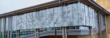 STEPHEN TERRELL REC CENTER METALSPACES WALL PANELS 1 of 13