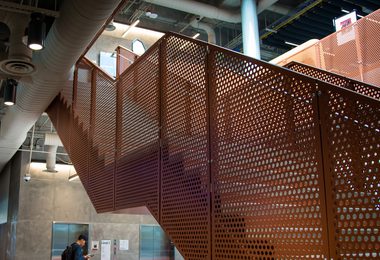 METAL PANEL RAILING SYSTEM FOLD TCC NW CAMPUS 5 of 43