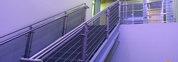 BLADE Wire Mesh Railing System