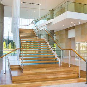 SHOE Glass Railing System with FSR