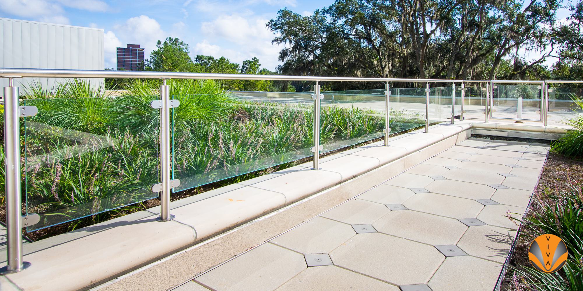 SOLO Ornamental Stainless Steel Glass Railing System