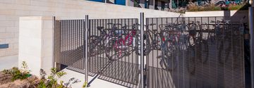 CUSTOM WIRE MESH RAILING TAMU ENGINEERING