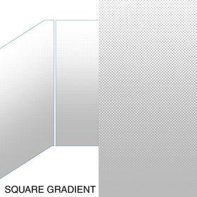 DECORATIVE GLASS PATTERNS BY VIVA SQUARE GRADIENT