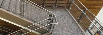 Blade wire mesh system acc elgin campus