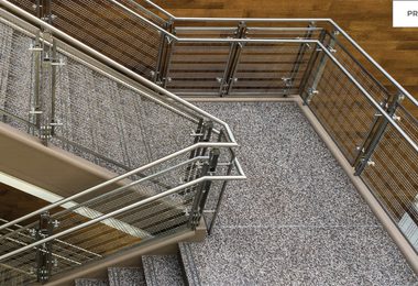 Blade wire mesh system acc elgin campus