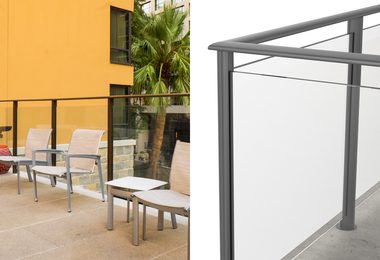 ECO ELLIPSE Glass Railing System